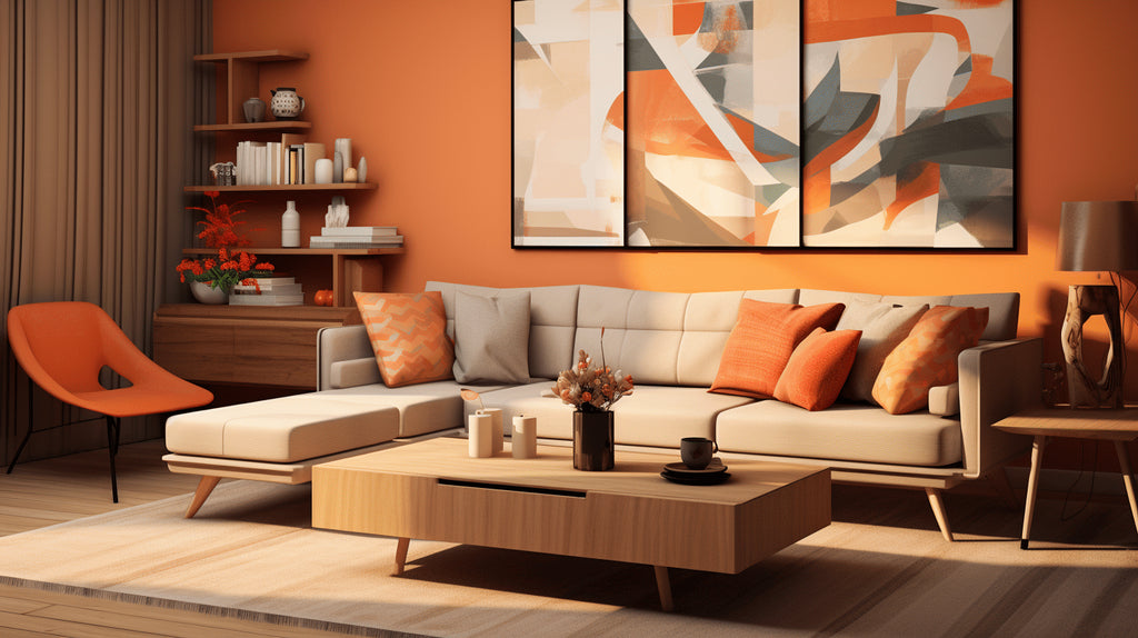 Comfortable furniture selection